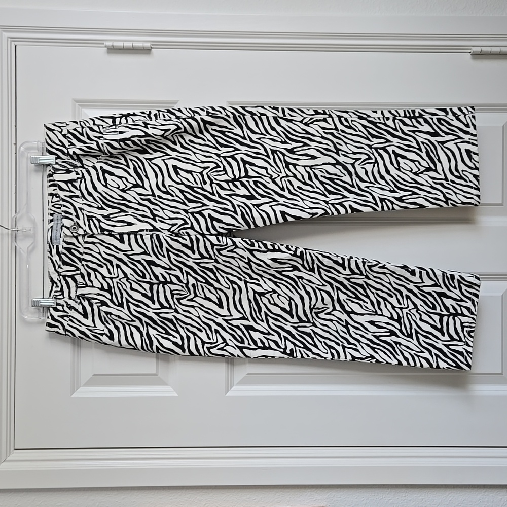 Zebra Print Chico's Pants - Picture 1 of 8